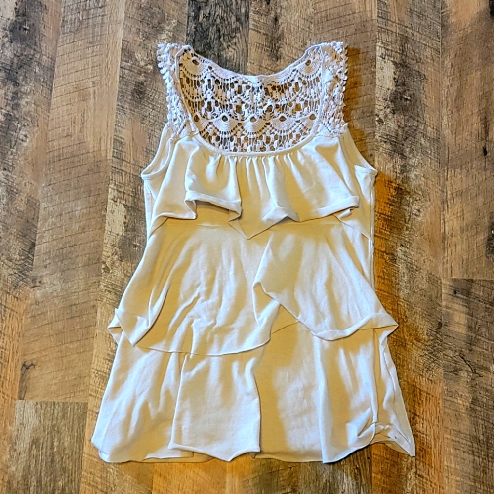 Maurices ruffled top